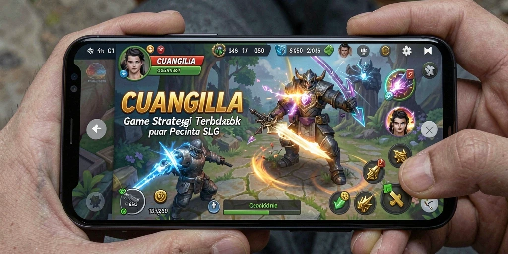 Screenshot gameplay CUANGILA menampilkan aksi strategis yang mendebarkan.
