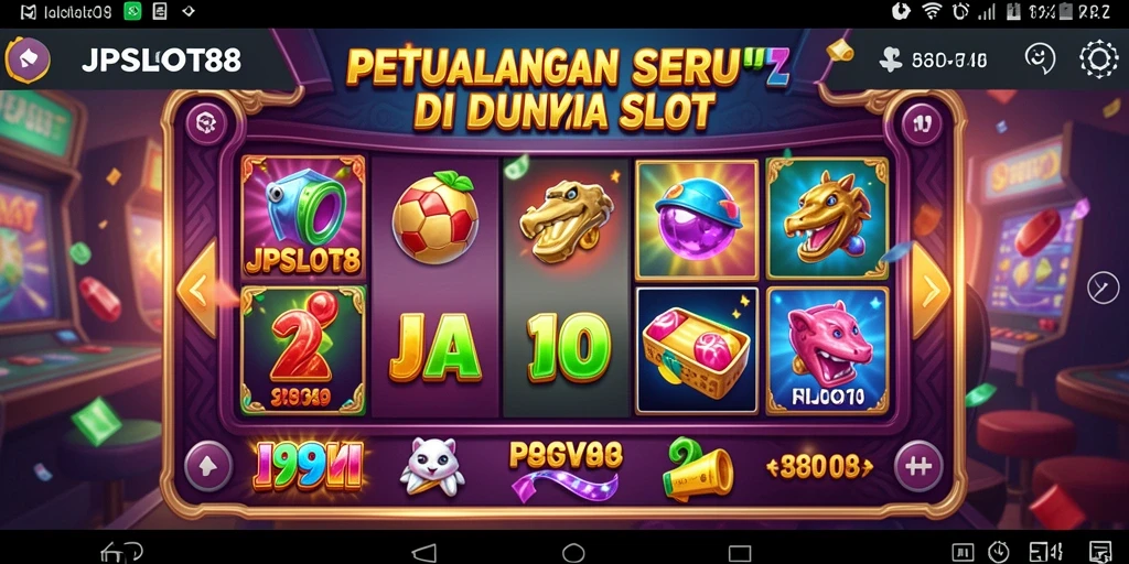 Tampilan gameplay mengasyikkan dalam JPSLOT88 yang kaya akan petualangan.
