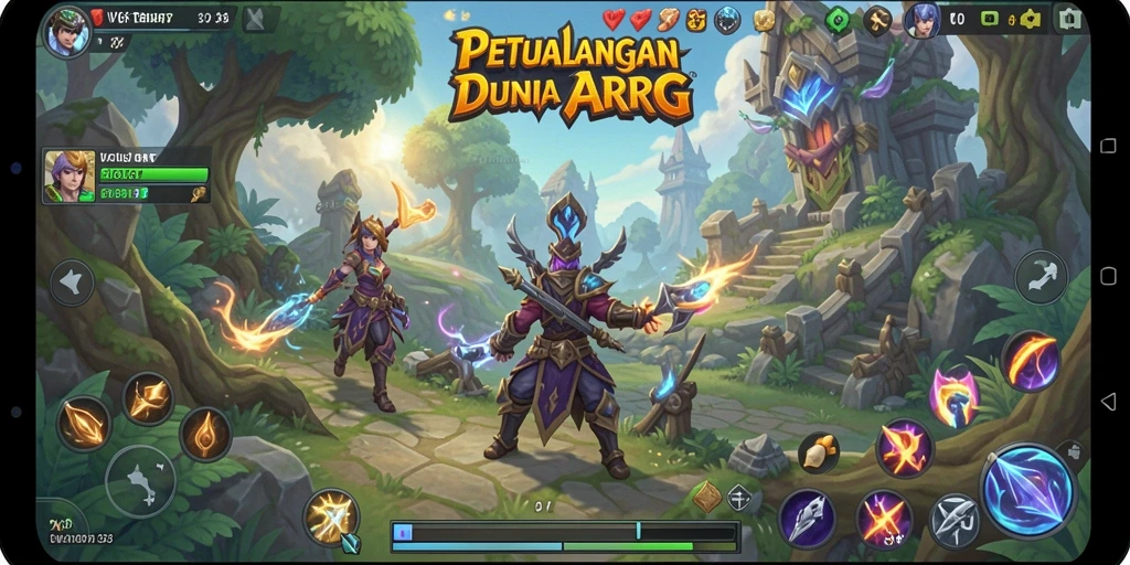Tampilan gameplay mendebarkan dari VV62 dalam aksi ARPG.