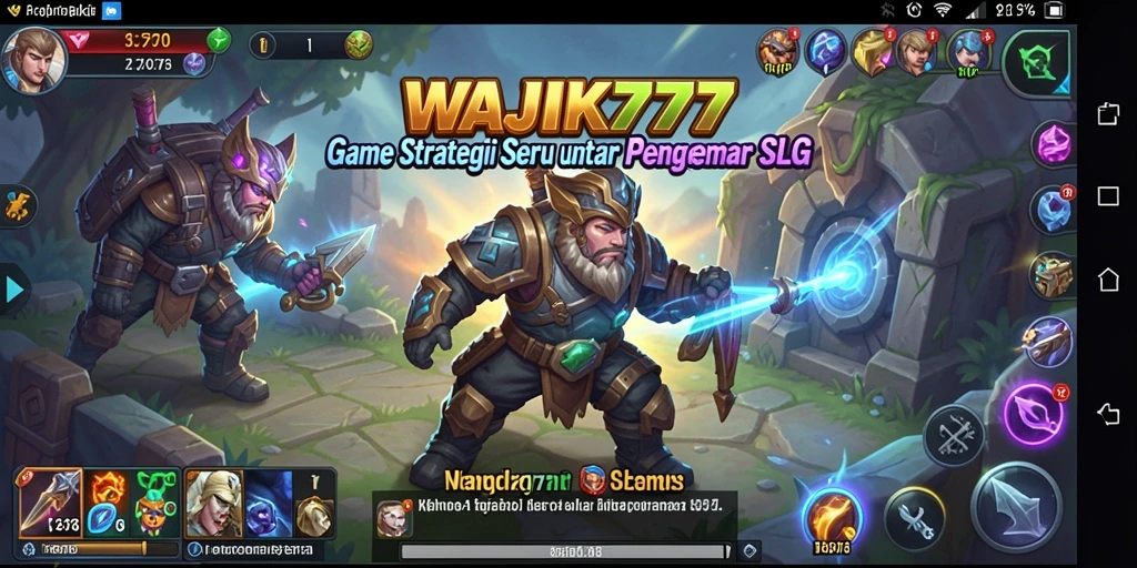 Tangkapan layar WAJIK777 menampilkan gameplay strategis yang mendebarkan.